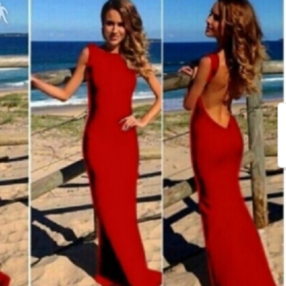 Red dress